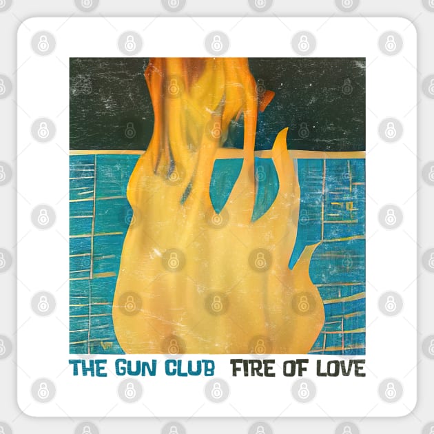 The Gun Club • • • • Original Fan Design Sticker by unknown_pleasures